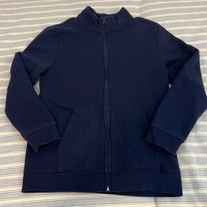 Cat & Jack zippered sweatshirt. L (12/14) Navy
